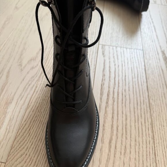 Franco Sarto black combat boots - Picture 4 of 7